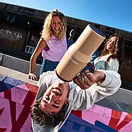 Термокружка з трубочкою Kambukka Rio Almond Dream (950 мл), коричнева, фото 2