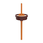 Термокружка з трубочкою Kambukka Rio Almond Dream (950 мл), коричнева, фото 6