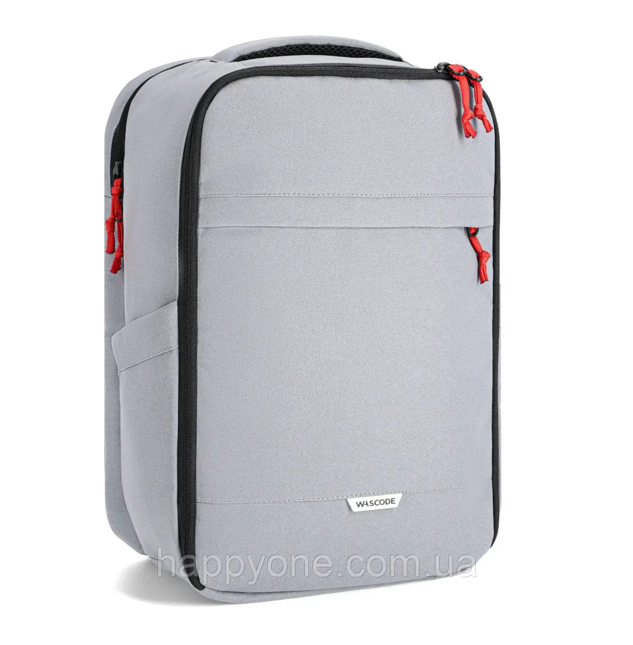 Рюкзак для ручної поклажі Wascobags Leon Grey RP (сірий) 40x30x20 - Wizz Air / Ryanair, фото 1