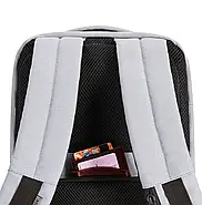 Рюкзак для ручної поклажі Wascobags Leon Grey RP (сірий) 40x30x20 - Wizz Air / Ryanair, фото 8