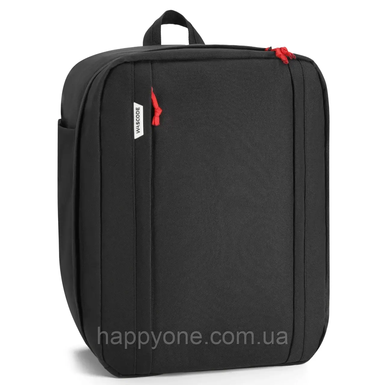 Рюкзак для ручної поклажі Wascobags Verona Black RP 40х30х20 (чорний) - Wizz Air / Ryanair, фото 1