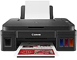Багатофункціональний принтер Canon кольоровий струменевий БФП з СБПЧ для домашнього користування Pixma G3410 з WiFi, фото 5