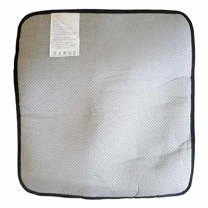 Універсальний електричний килимок підстилка з підігрівом від USB повербанка, електрокилимок на крісло, для ніг, тварин 45х45см, фото 2