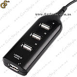 USB Хаб на 4 порти 4 Port USB, фото 3