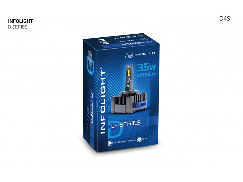 LED-автолампи Infolight D4 35W