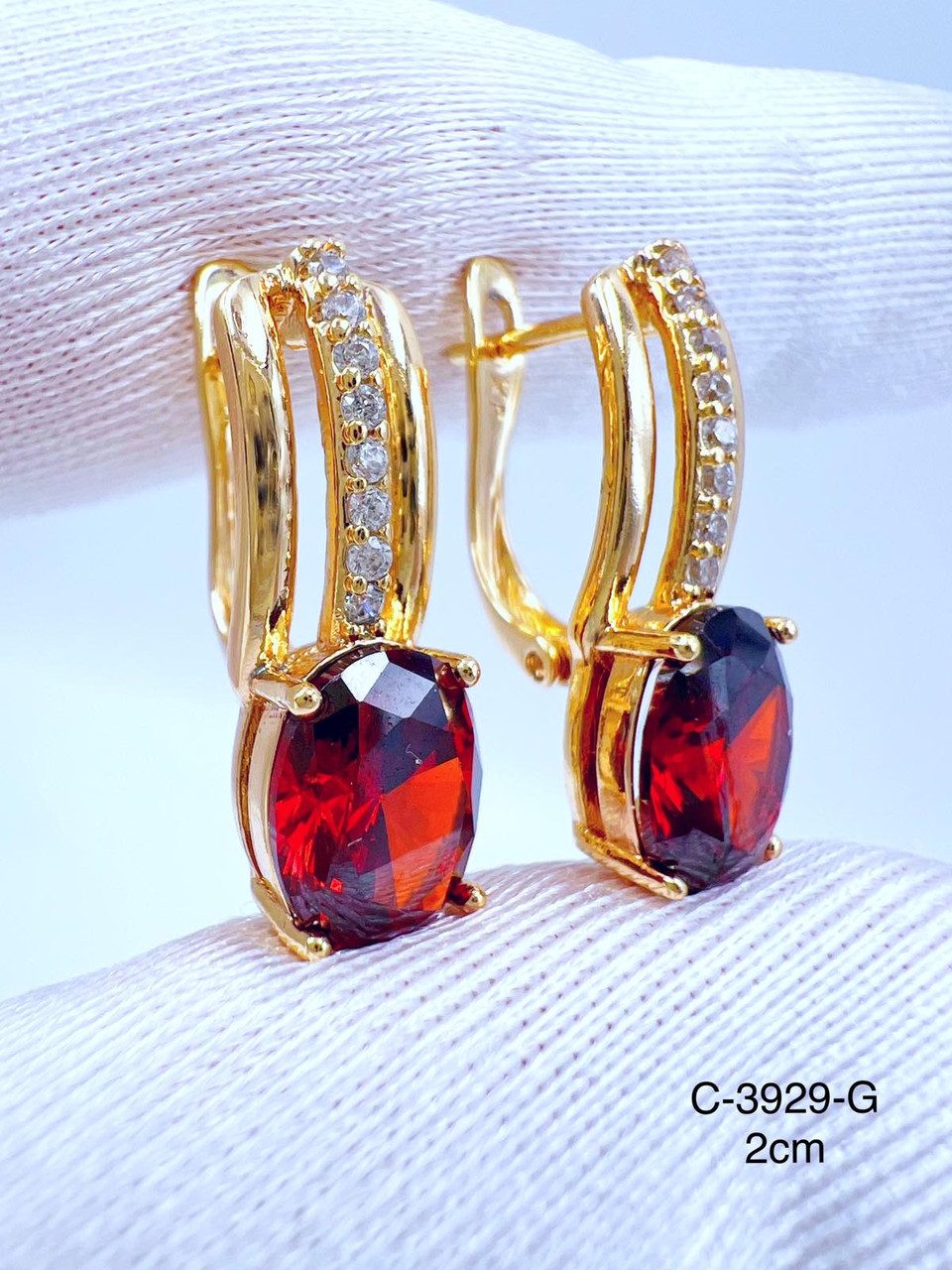 Сережки Xuping позолота