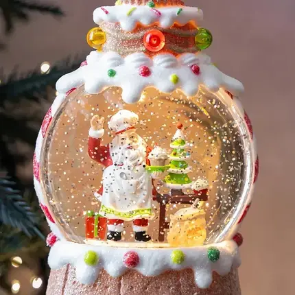 XMAS Новорічний нічник "Кекс" WDL-25015A 22,3 см, фото 2