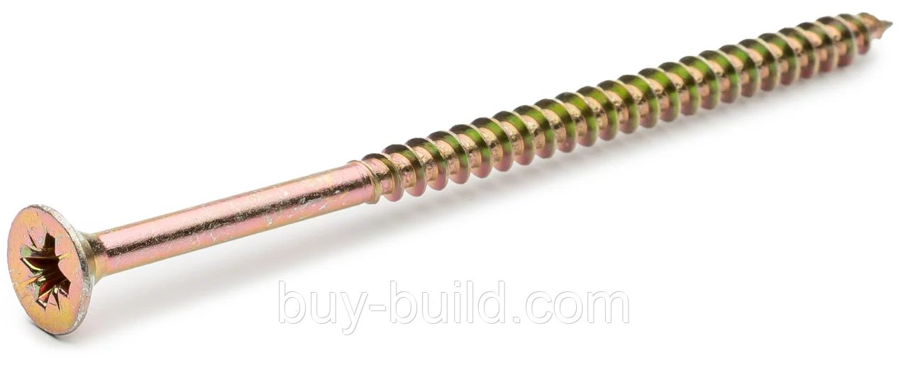 Шуруп Жовт. 5,0 х100 (200шт/уп), фото 1