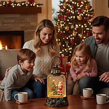 XMAS Новорічний нічник "Вінтажний ліхтар" WDL-25011A 20,5 см, фото 2