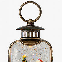 XMAS Новорічний нічник "Вінтажний ліхтар" WDL-25011A 20,5 см, фото 3