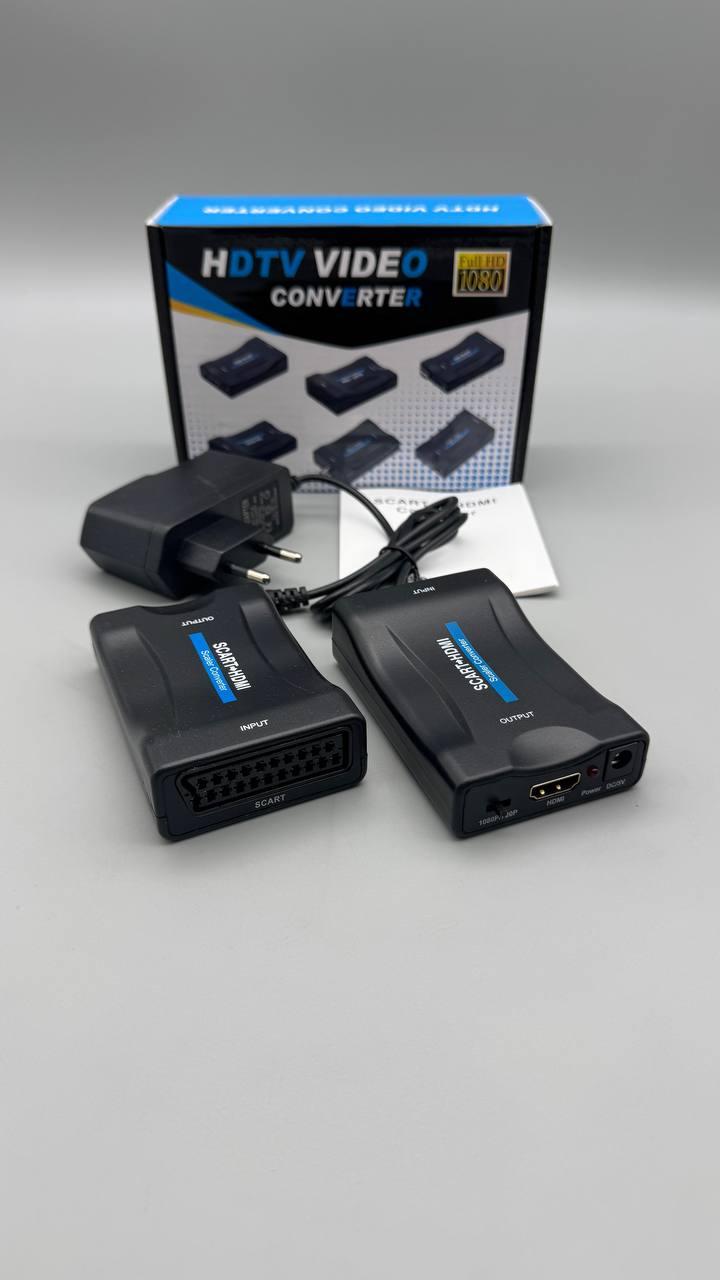 Конвертер відео SCART на HDMI 1080p/720p, фото 1