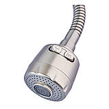 Змішувач для кухні Mixxus DAX-011 Reflector з рефлекторним виливом із нерж. сталі SUS304 (MI6076), фото 2