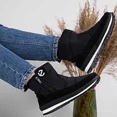 Дутики жіночі з хутром на замок (ЕС 9)