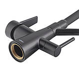 Кухонний змішувач з силік. виливом і вих. для питної води KOER KB-72003-05 (KR3376), фото 2