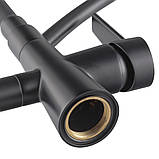 Кухонний змішувач з силік. виливом і вих. для питної води KOER KB-72003-05 (KR3376), фото 7