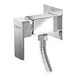 Змішувач для гігієнічного душу Haiba Kubus 002 (Inner) (HB3950), фото 4