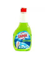Засіб для миття скла "Яблуко", 500мл, змінний блок SAMA