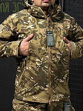 Комплект TACTICAL VANGUARD Костюм на флісі Soft Shell розмір 3XL + Черевики Cyclope з автошнурівкою мультикам, фото 3