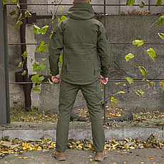 Утеплений костюм на флісі Soft Shell TACTICAL VANGUARD Олива з бойовою рубашкою розмір L, фото 3