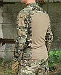Утеплений костюм Soft Shell TACTICAL VANGUARD мультикам з бойовою рубашкою Han Wild Multicam розмір XL, фото 9