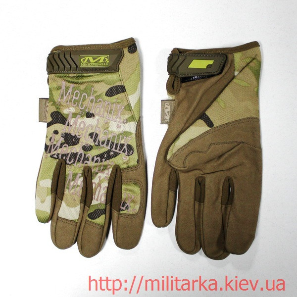 Рукавички тактичні MECHANIX multicam мультикам