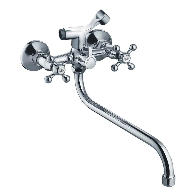 Змішувач для ванної кімнати Cron Ecomix 140 (CR0127), фото 1