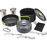 Набір посуду туристичний COOKING SET (DS-6018)