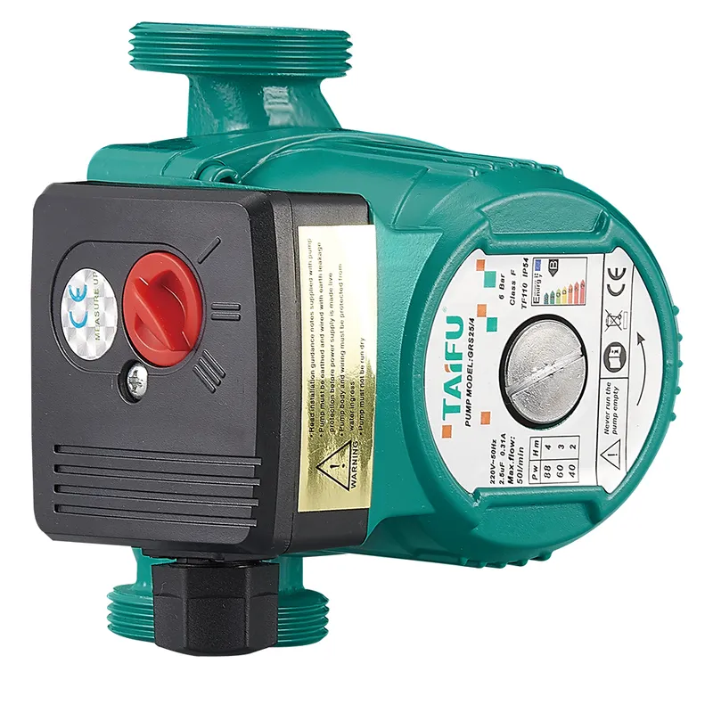 Насос циркуляційний Taifu GRS-25/40/130 Н=4М, Q=3кбМ, P=88Вт (з кабелем та гайками) (TF0046), фото 1