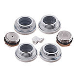 Комплект для радіатора 1/2" (без кріплень) BITHERM SET-01 (BT0552), фото 3