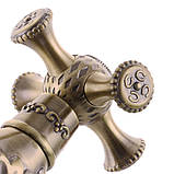 Змішувач для умивальника (колір: бронза) Ledeme LM1191C (LL1317), фото 4