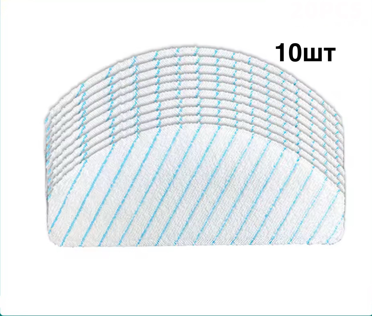 Одноразові серветки для робота пилососа Ecovacs 10 шт., фото 1