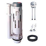 Комплект арматури Koer KT-0302-1/2" спускна 2-х кнопочна+наповнювальна з нижнім підкл, пласт.різьб.1/2" (KR5339), фото 5