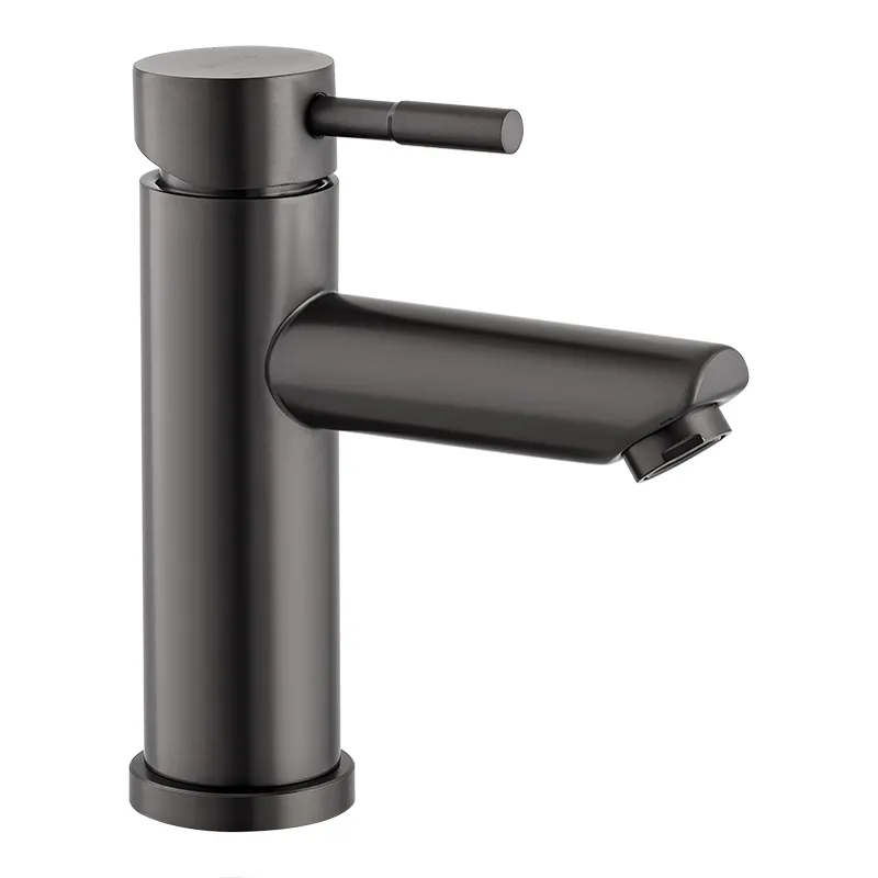 Змішувач для умивальника Mixxus SUS-001-A graphite з нерж. сталі SUS304 (MI5904), фото 1