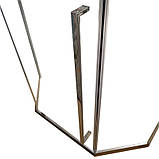 Душова кабіна без піддону Koer SR SC06-100x100x200-TR-01 прозоре скло Easy Clean 8мм, хром (KR5365), фото 6