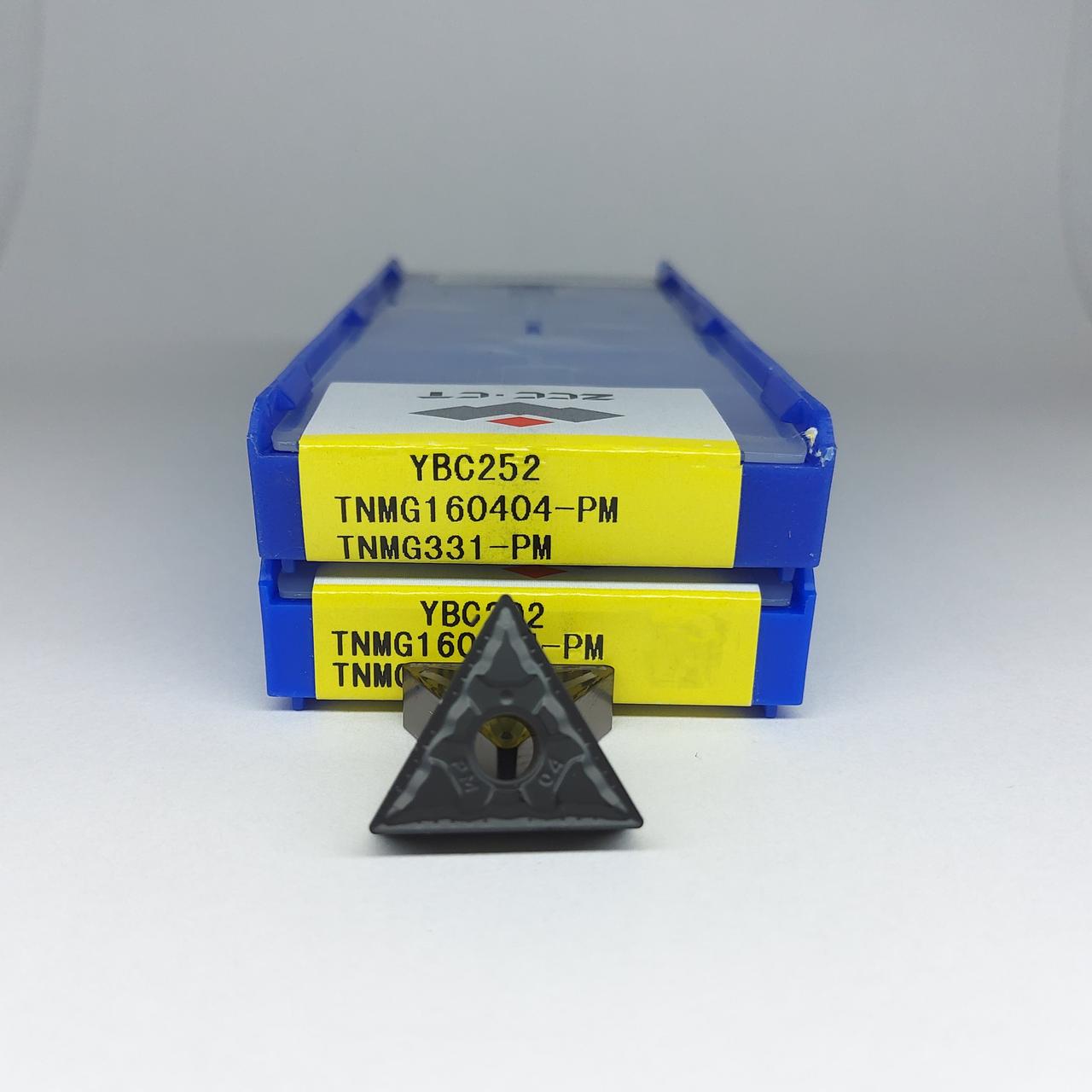 TNMG160404-PM YBC252 ZCC.CT (Сталь) Твердосплавна пластина