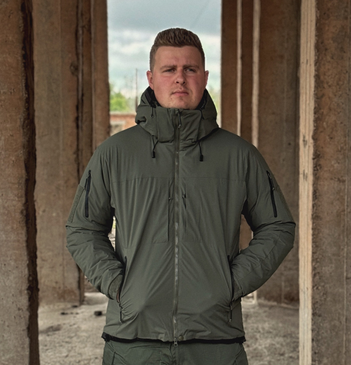 Куртка зимова еко пух Call Dragon 10.0 Олива Розмір L