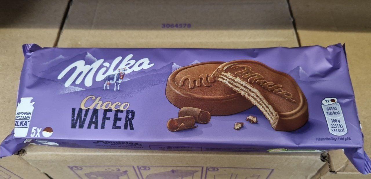 Печиво Milka Choco Wafer 112 г., фото 1