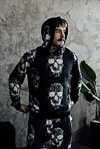 Весняний костюм худі штани з принтом, фото 2