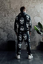 Весняний костюм худі штани з принтом, фото 3