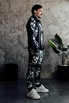 Весняний костюм худі штани з принтом, фото 4