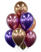 Букет куль Хром 9 од (гелій)