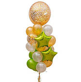 Букет куль Маренго 20 од (гелій)