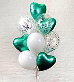 Букет куль Шері 11 од (гелій)