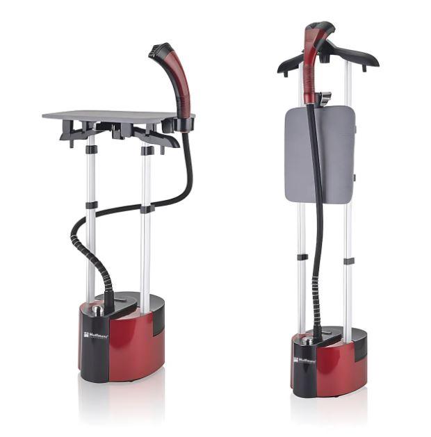 Відпарювач для одягу Hoffmans HM-9080 2в1, 2000 Вт, 2 л, вертикальний/горизонтальний, зі стійкою та вішалкою