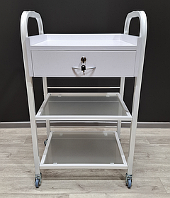 КОСМЕТОЛОГІЧНИЙ ВІЗОК маніпуляційний R-9 White