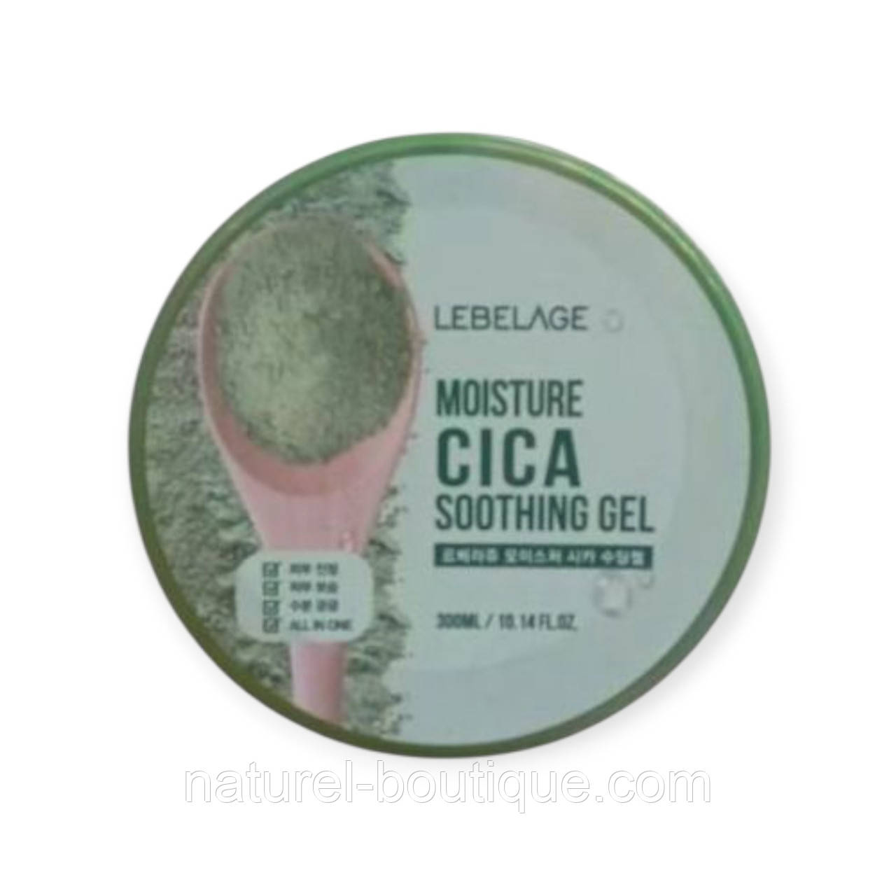 Універсальний гель LEBELAGE Moisture Cica з центелою азійською 300 мл, фото 1