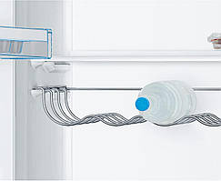 Полиця для холодильника Bosch KSZ10030, Хромована стійка для пляшок для холодильника