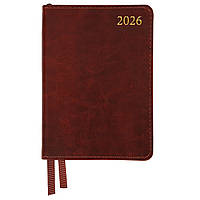 Щоденник Leo Planner А6 2026 Aldento 352 з Коричневий (252674)