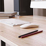 Стіл письмовий Дейв Ferrum-decor 750x1000x600 Чорний метал ДСП Дуб Сан-Марино 32 мм (FRD-106470), фото 2