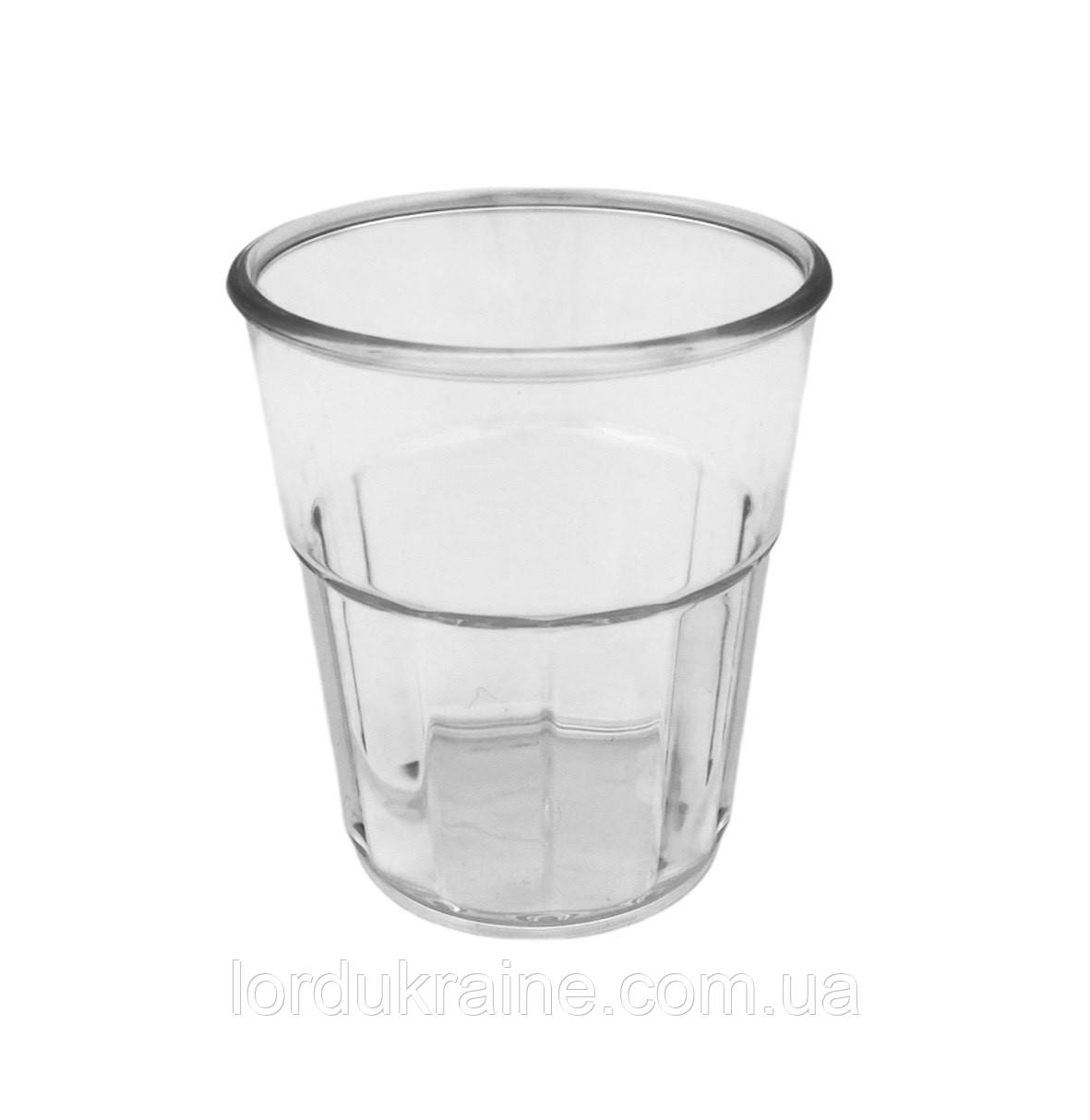 Склянка з полікарбонату прозора 180 мл, фото 1